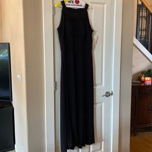 Black,sleeveless,floor length, nwt